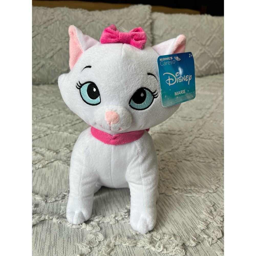 Kohl's Cares Disney Aristocats Marie Stuffed Animal Plush Toy‎